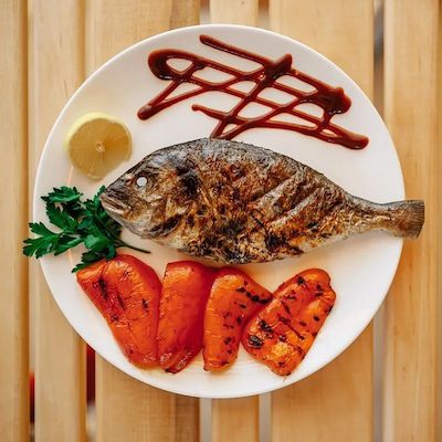 Рыба на гриле