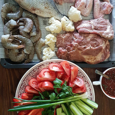 Блюда на гриле